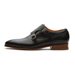 Manhattan Leather Monkstrap // Navy (US: 9)