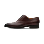 Swan Neck Leather Oxford // Burgundy (US: 12)