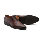 Swan Neck Leather Oxford // Burgundy (US: 12)