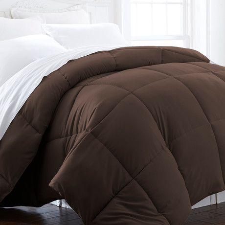 Urban Loft™ Premium Bed In A Bag // 8 Piece Set // Chocolate (Twin)
