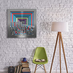 The World Is Yours (18"W x 18"H x 0.75"D)