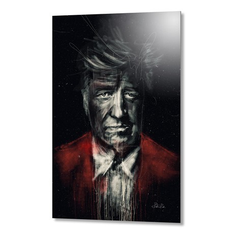 David Lynch // Aluminum Print (16"W x 24"H x 0.2"D)