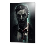 Rust Cohle // Aluminum Print (16"W x 24"H x 0.2"D)