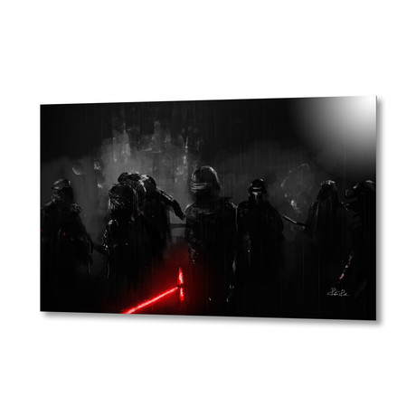 Knights Of Ren // Aluminum Print (16"W x 24"H x 0.2"D)