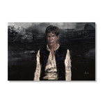 Han Solo // Stretched Canvas (24"W x 16"H x 1.5"D)