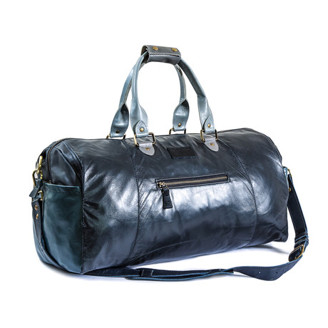 Carry-On Alaska Weekender // Navy + Teal + Grey