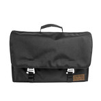 Northwest Messenger Camera Bag // Black + Brown