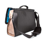 Northwest Messenger Camera Bag // Black + Brown