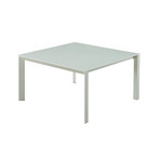 NAPLES // Dining Table (White Glass)