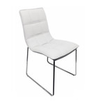 LEANDRO // Dining Chair (Black Leather)