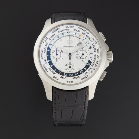 Girard Perregaux Traveller WW.TC Automatic // 49700-11-133-BB6B // Store Display