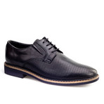 Perforated Plain Toe Derby // Black (Euro: 40)