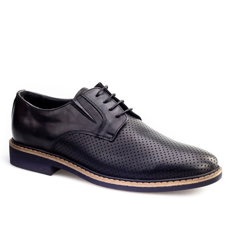 Patent Cap-Toe Derby // Dark Blue (Euro: 40)