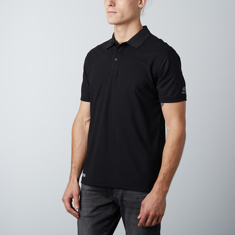 Piqué Polo // Black (S)