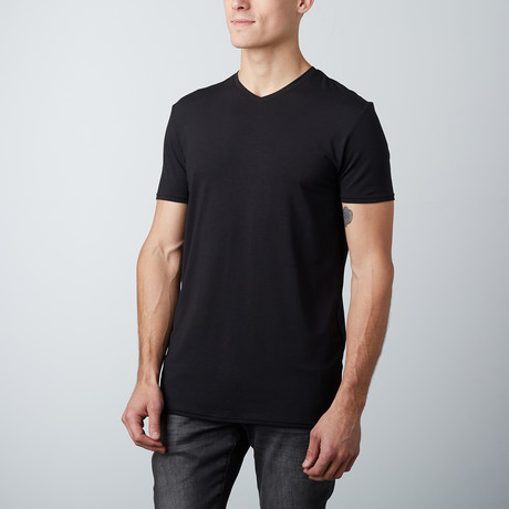 Dry Edition V-Neck Tee // Black (S)