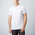 Dry Edition V-Neck Tee // White (2XL)