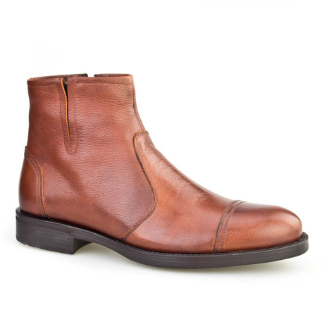 Cap-Toe Chelsea Boot // Light Brown (Euro: 40)