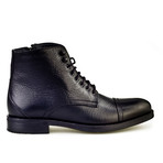 Cap-Toe Ankle Boot // Black (Euro: 41)