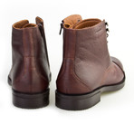 Cap-Toe Ankle Boot // Light Brown (Euro: 41)