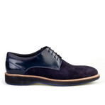 Lacivert Plain-Toe Derby // Dark Blue (Euro: 40)