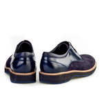 Lacivert Plain-Toe Derby // Dark Blue (Euro: 40)