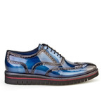 Patent Wing-Tip Oxford // Dark Blue (Euro: 40)