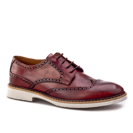 Taba Wing-Tip Derby // Light Brown (Euro: 39)