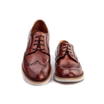 Taba Wing-Tip Derby // Light Brown (Euro: 45)