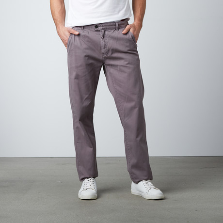 Twill Skinny Chino // Grey (30WX32L)