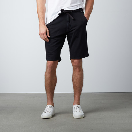 Drawstring Shorts // Black (S)