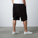 Knit Jogger Short // Black (S)