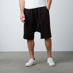 Knit Jogger Short // Black (S)