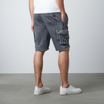 Fleece Shorts // Faded Black (M)