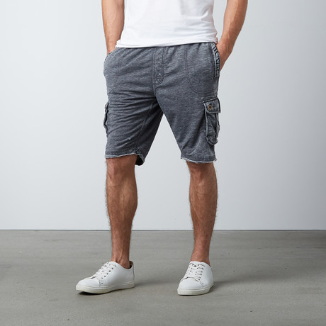 Fleece Shorts // Faded Black (S)