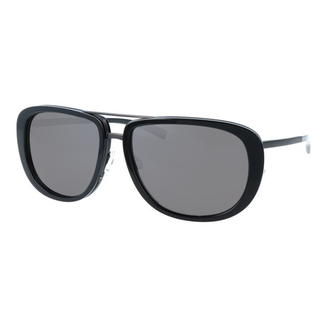 Unisex J1002 Sunglasses // Dark Gunmetal + Black