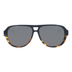 Unisex J3009 Sunglasses // Gray Havana + Light Gunmetal