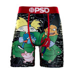 Hey Arnold Boxer Brief // Black (XL)