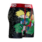Hey Arnold Boxer Brief // Black (XL)