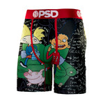 Hey Arnold Boxer Brief // Black (XL)