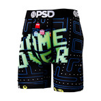 Game Over Boxer Brief // Black (S)
