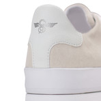 Carda Suede Low-Top Sneaker // White (US: 8.5)