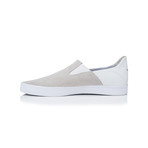 Dano Suede Slip-On // White (US: 9.5)