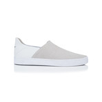 Dano Suede Slip-On // White (US: 9.5)