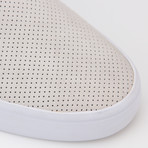Dano Suede Slip-On // White (US: 9.5)