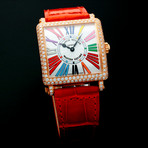 Franck Muller Master Square Quartz // 6002LQZCOLDRMD // Unworn