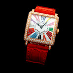 Franck Muller Master Square Quartz // 6002LQZCOLDRMD // Unworn