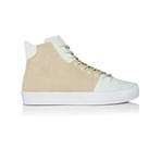 Carda High-Top Sneaker // Vintage White (US: 7.5)