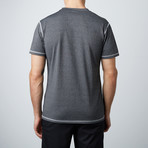 Xander Short Sleeve Fitness T-Shirt // Black (XL)
