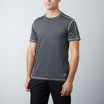 Xander Short Sleeve Fitness T-Shirt // Black (M)