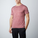 Xander Short Sleeve Fitness T-Shirt // Red (M)